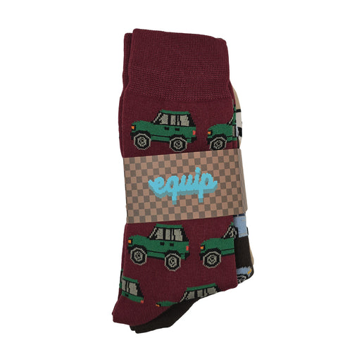 Classic Car Socks #2 (4 Pack)