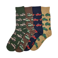 Classic Car Socks (4 Pack)